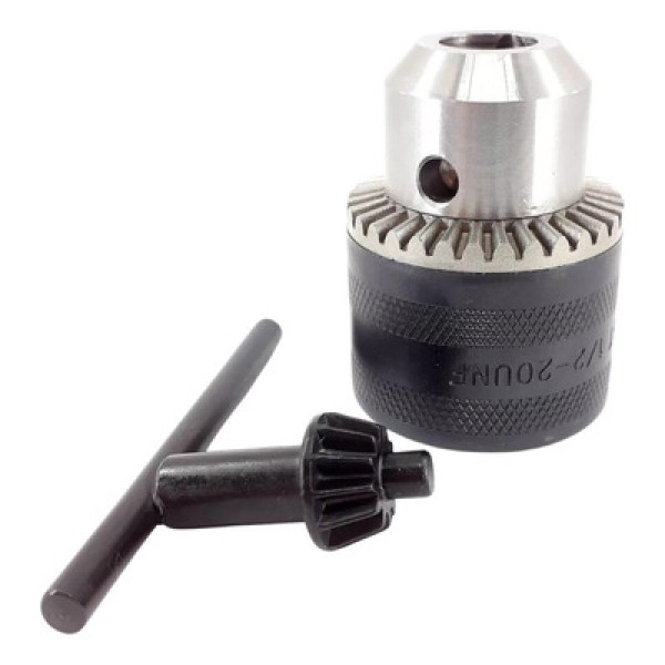 Encontraproduto.com.br - Mandril Profissional 13mm 1/2 Pol. x 20F - Rocast