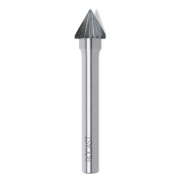Encontraproduto.com.br - Lima Rotativa Cônica 60° com raio 8,00mm Rocast 45,0033