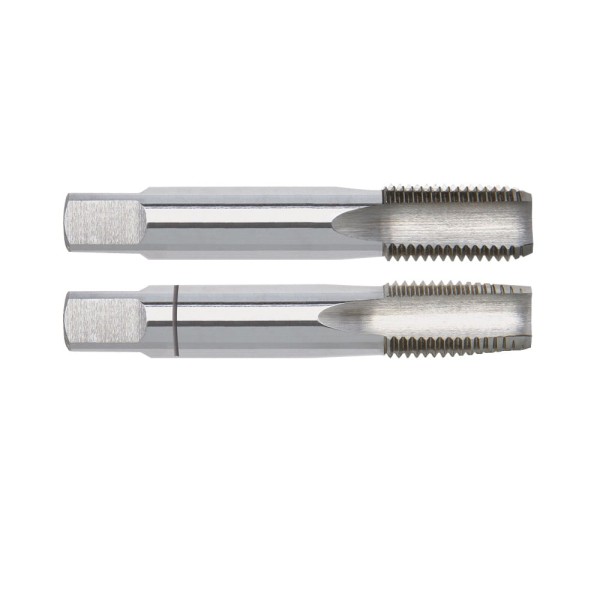 Encontraproduto.com.br - Macho Manual Seriado em Aço Rápido (HSS) Rosca Unificada Grossa (UNC) - Jogo com 2 Peças -7/32