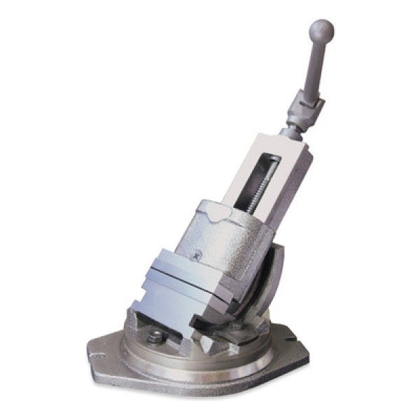 Encontraproduto.com.br - Morsa Giratória para Máquina Reclinável - Abertura 140mm - Ref. QBK 125L Noll 70,0005