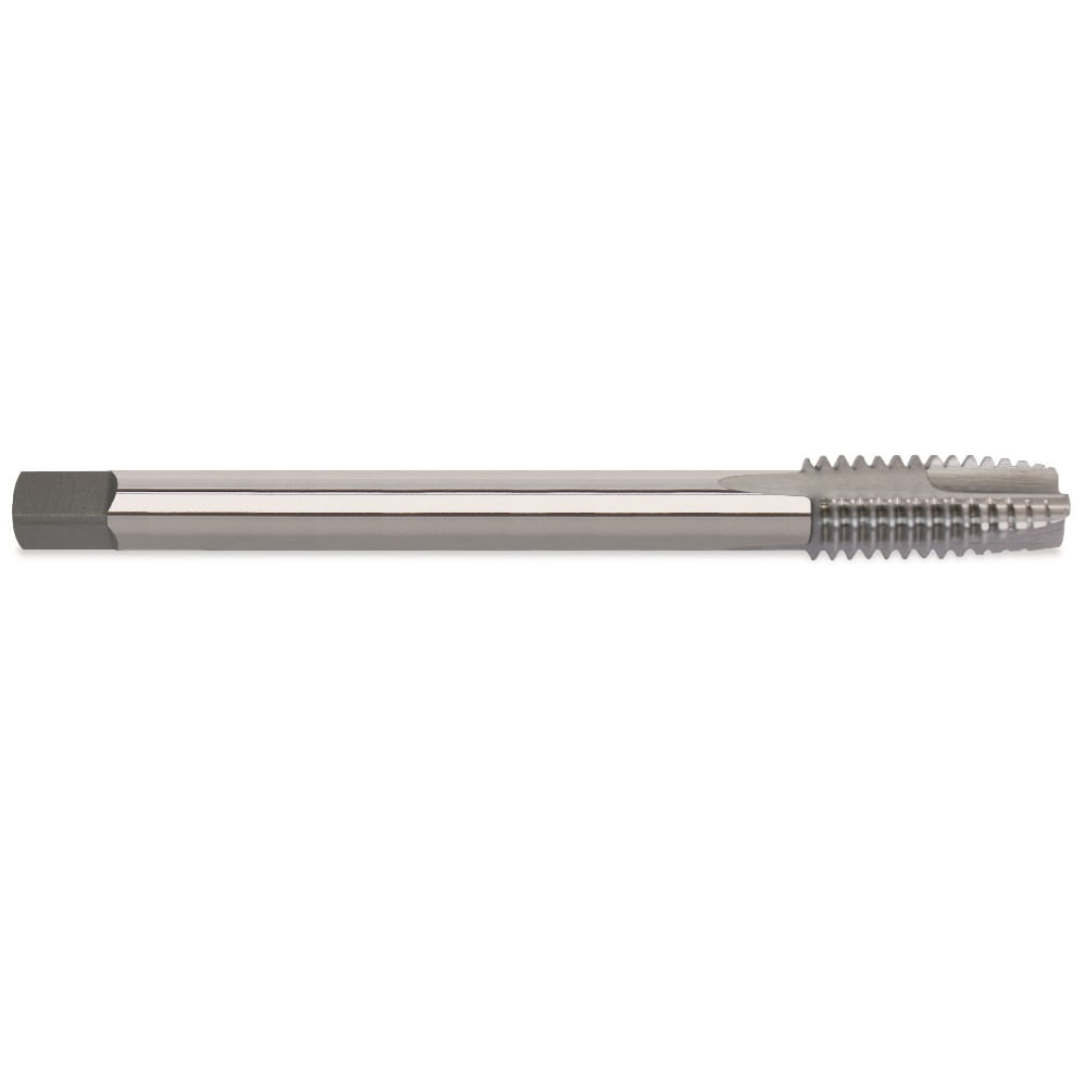 Macho para Máquina em Aço Rápido (HSS) Haste Passante Rosca Métrica Fina (MF) - Ponta Helicoidal - M24 x 1,5 - Ref. DIN374 Rocast 65,0101