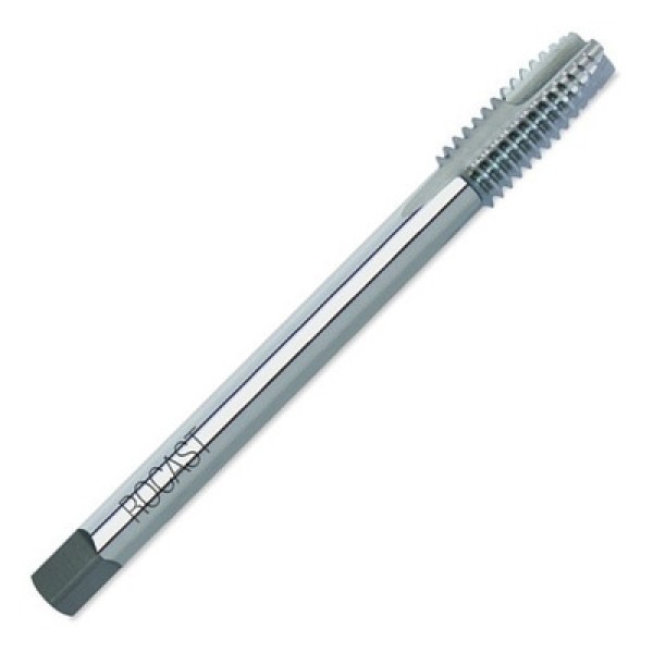 Encontraproduto.com.br - Macho para Máquina em Aço Rápido (HSS)Haste PassanteRosca Unificada Grossa (UNC) - Ponta Helicoidal - 1/2