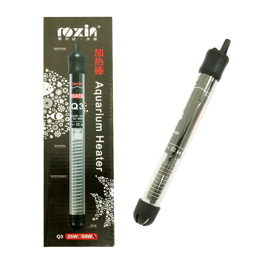 Encontraproduto.com.br - Termostato com Aquecedor Roxin Ht1300/Q3 50w 110v