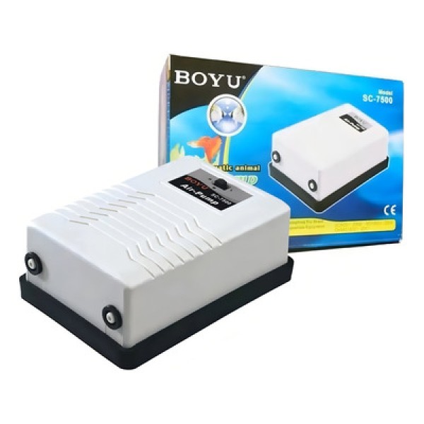 Encontraproduto.com.br - Compressor de Ar Boyu S7500 2x3L/Min