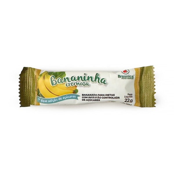 Encontraproduto.com.br - Doce Bananinha Sem Açúcar Brasnica 22g