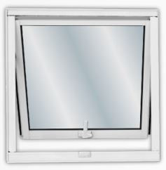 Encontraproduto.com.br - Máximo Ar 60X60 Soft 1 Seção Vidro Liso MGM