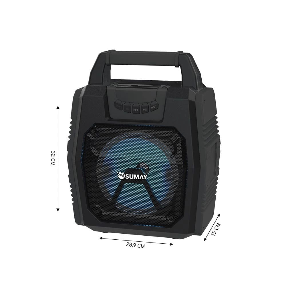 Encontraproduto.com.br - Caixa Acústica Bluetooth 30W Sumay Enjoy