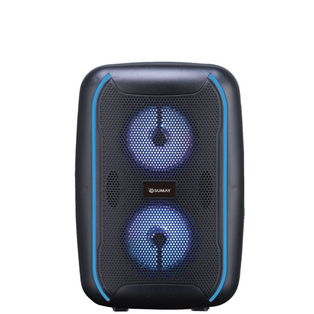 Encontraproduto.com.br - Caixa De Som Amplificada Jump 60W Bluetooth /Fm/Usb/Sd Sumay