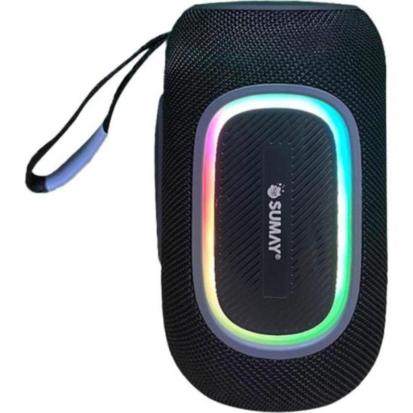 Caixa de Som Sumay Wolfbox 20W Preta