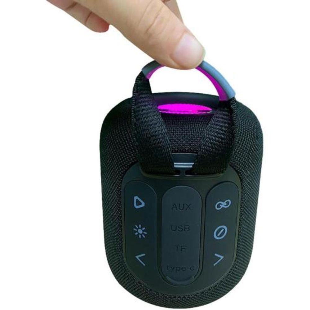 Encontraproduto.com.br - Caixa De Som Sumay Cometbox 10w Preta [f002]