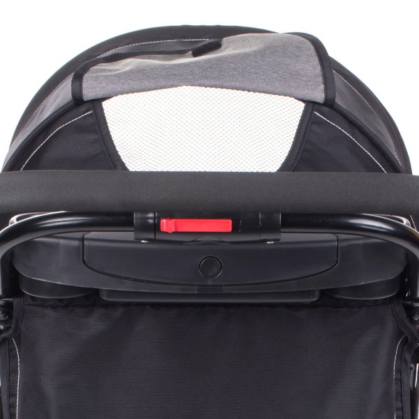 Encontraproduto.com.br - Carrinhos de Bebê Passeio Infanti 4 Rodas Suporta Crianças de 0 à 15Kg Shift D50 Preto