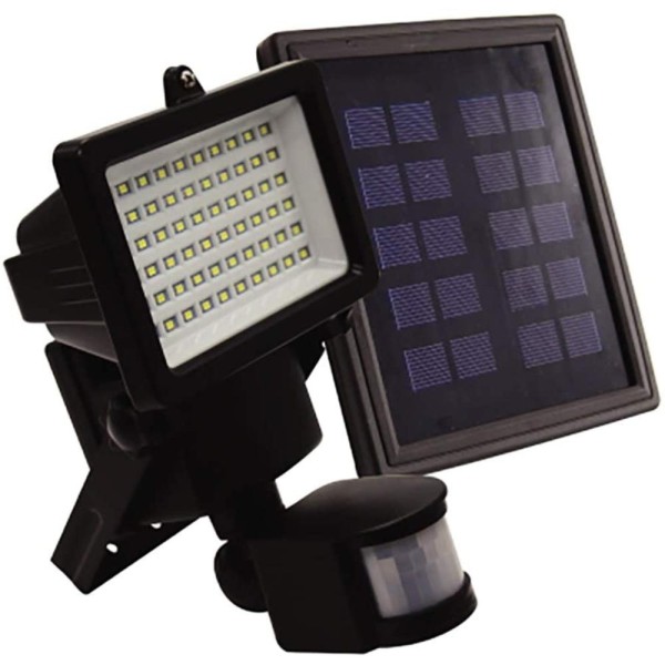 Encontraproduto.com.br - Refletor Solar 60 Led Com Sensor Movimento Ecoforce