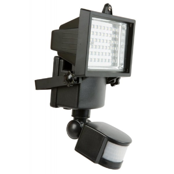Encontraproduto.com.br - Refletor Solar 60 Led Com Sensor Movimento Ecoforce