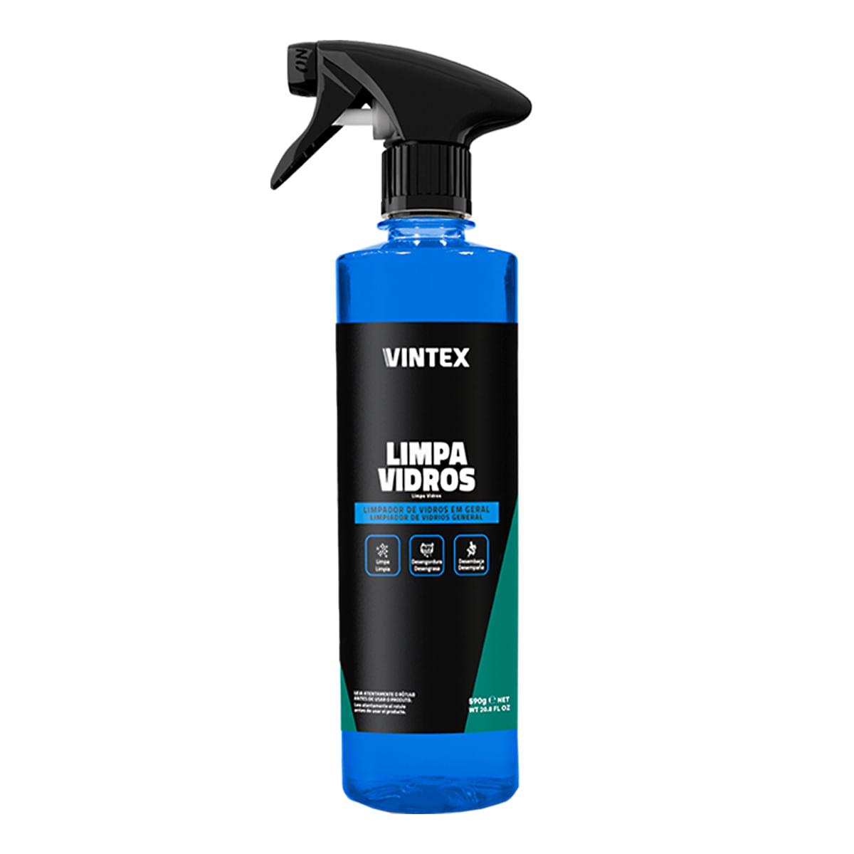 Encontraproduto.com.br - Limpa Vidros Automóveis e Espelhos 500 Ml - Vonixx