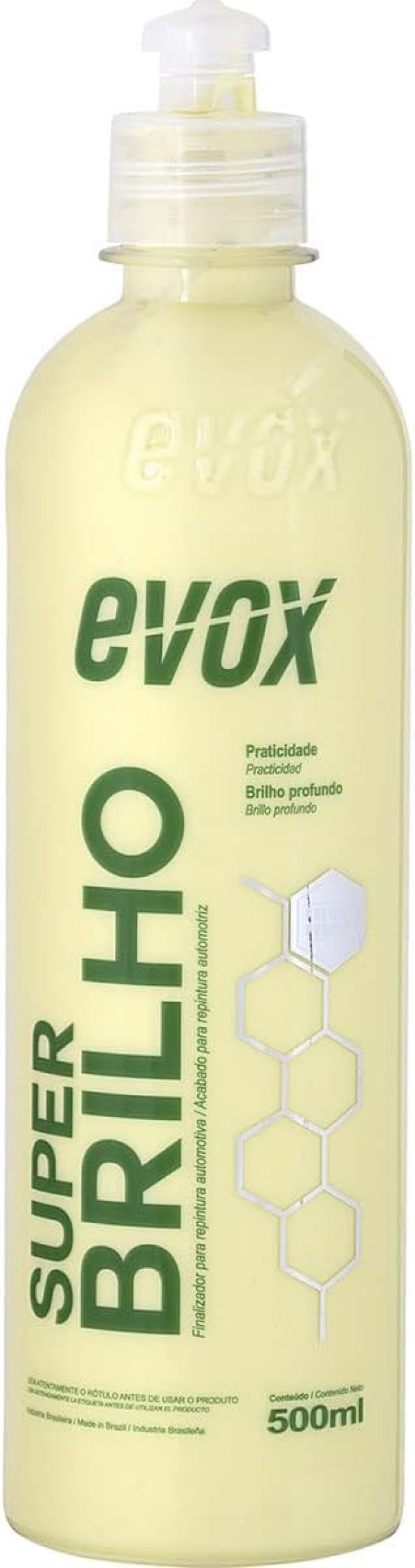Encontraproduto.com.br - Finalizador Repintura Super Auto Brilho 500ml - Evox