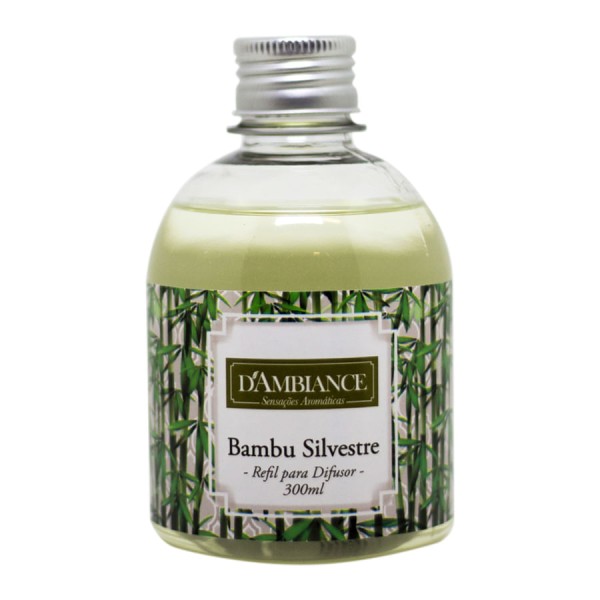 Encontraproduto.com.br - Refil Difusor De Ambiente 300Ml Bambu Silvestre