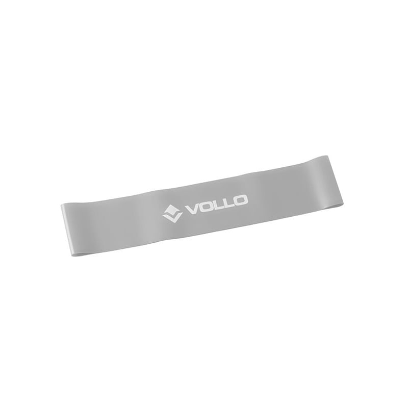 Encontraproduto.com.br - Mini Band Faixa de Exercicios Nivel Leve Cinza Vollo