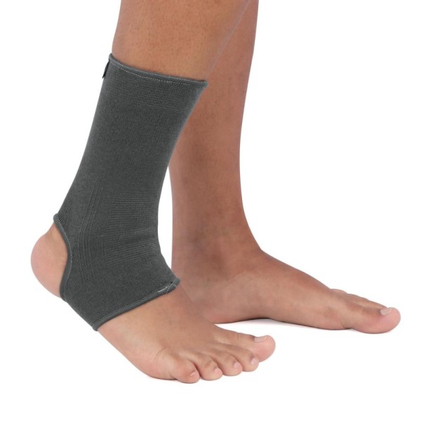 Encontraproduto.com.br - Tornozeleira Vollo Elástica Cinza