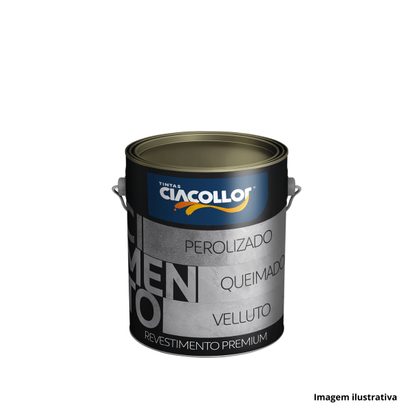 Encontraproduto.com.br - Revestimento Acrílico Efeito Cimento Queimado Ciacollor Ext 5,8kg Rua Das Pedra