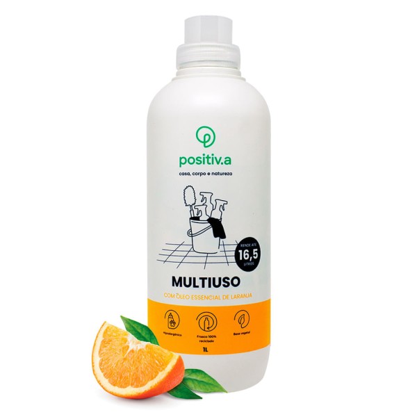 Encontraproduto.com.br - Multiuso Com Óleo Essencial de Laranja Positiv.a 1L