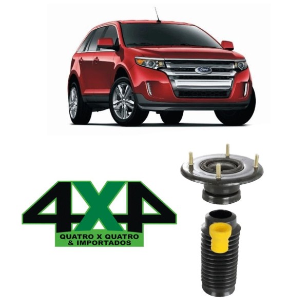 Encontraproduto.com.br - Coxim Amortecedor Dianteiro Edge 2008 A 2014 Completo