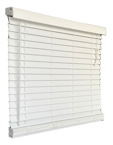 Persiana Top Flex Horizontal Pvc 50Mm 120X140 Branca