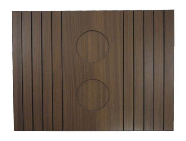 Encontraproduto.com.br - Bandeja Esteira Porta Copo Para Sofá 2 Copos Topflex Tabaco