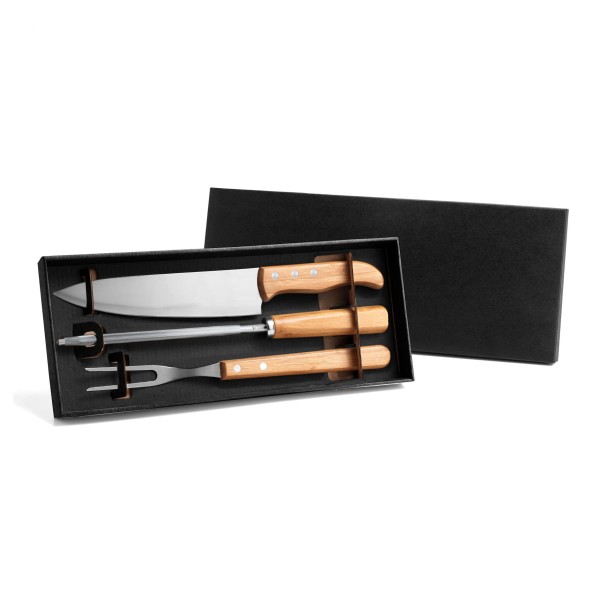 Encontraproduto.com.br - Conjunto De Facas - 3 Pçs Welf