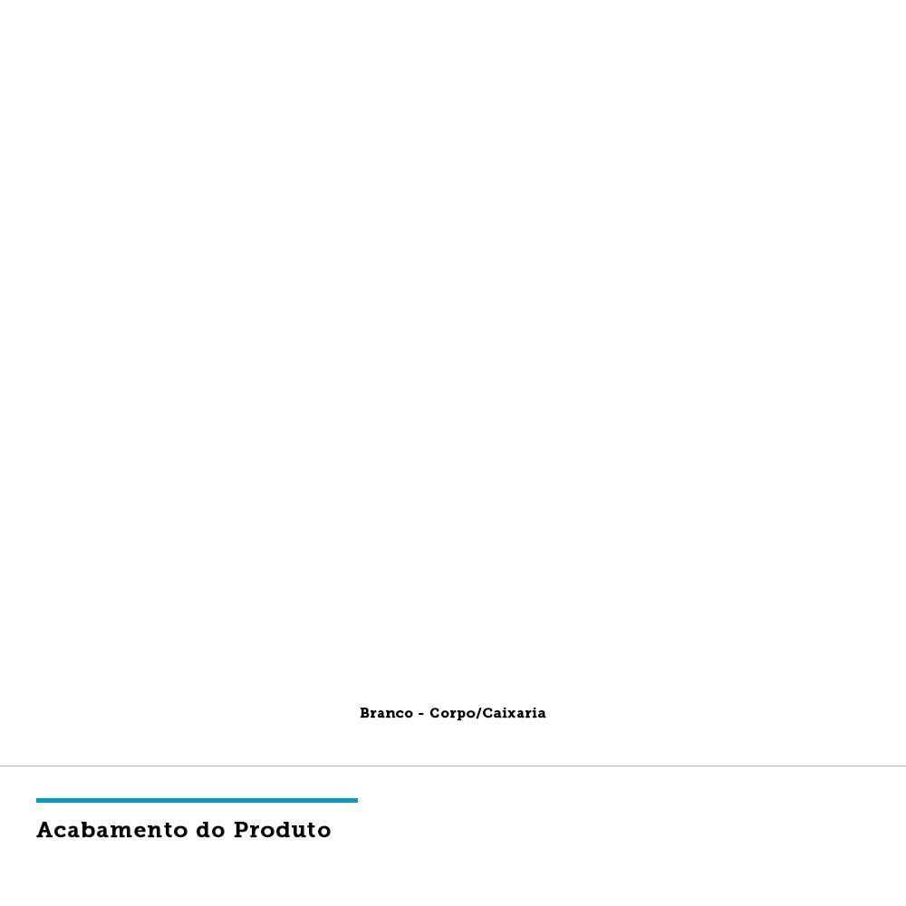 Encontraproduto.com.br - Guarda Roupa Closet Sem Porta 50,3cm Módulo Sapateira Com 9 Prateleiras Prime Luciane Móveis Branco