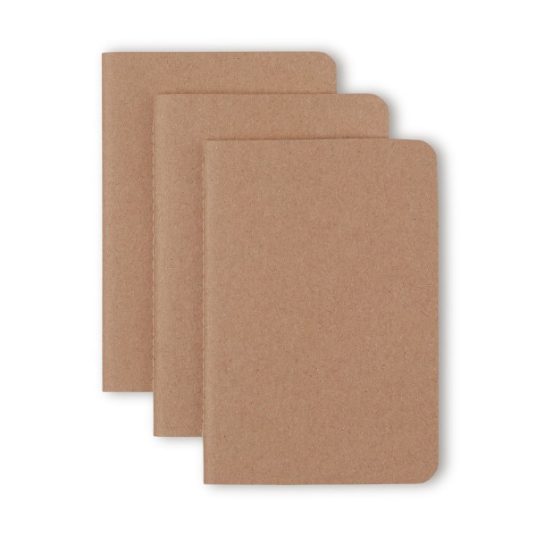 Kit Revistas Kraft 9x13 Sem Pauta