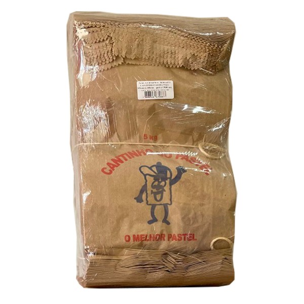 Sacso de papel Cantinho do Pastel 5kg