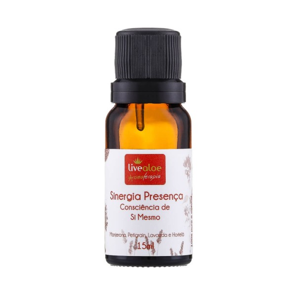 Encontraproduto.com.br - Sinergia Natural Presença 15ml – Livealoe