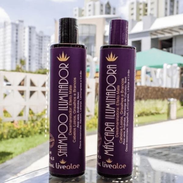 Encontraproduto.com.br - Máscara Iluminadora (Aloe vera, Andiroba e Noni) 300ml - LiveAloe