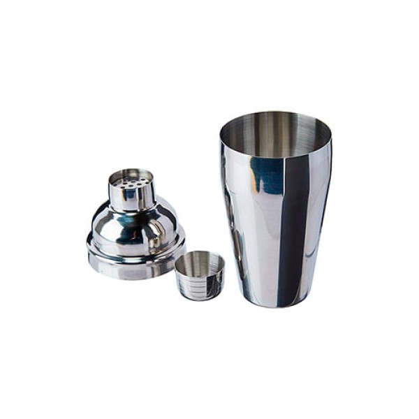 Encontraproduto.com.br - Coqueteleira Inox na Cor Prata Com Coador Mimo Style 500mL