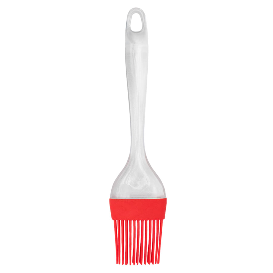 Encontraproduto.com.br - Pincel de Silicone com Cabo em Acrilício 22 cm - Mimo Style - ASA1314
