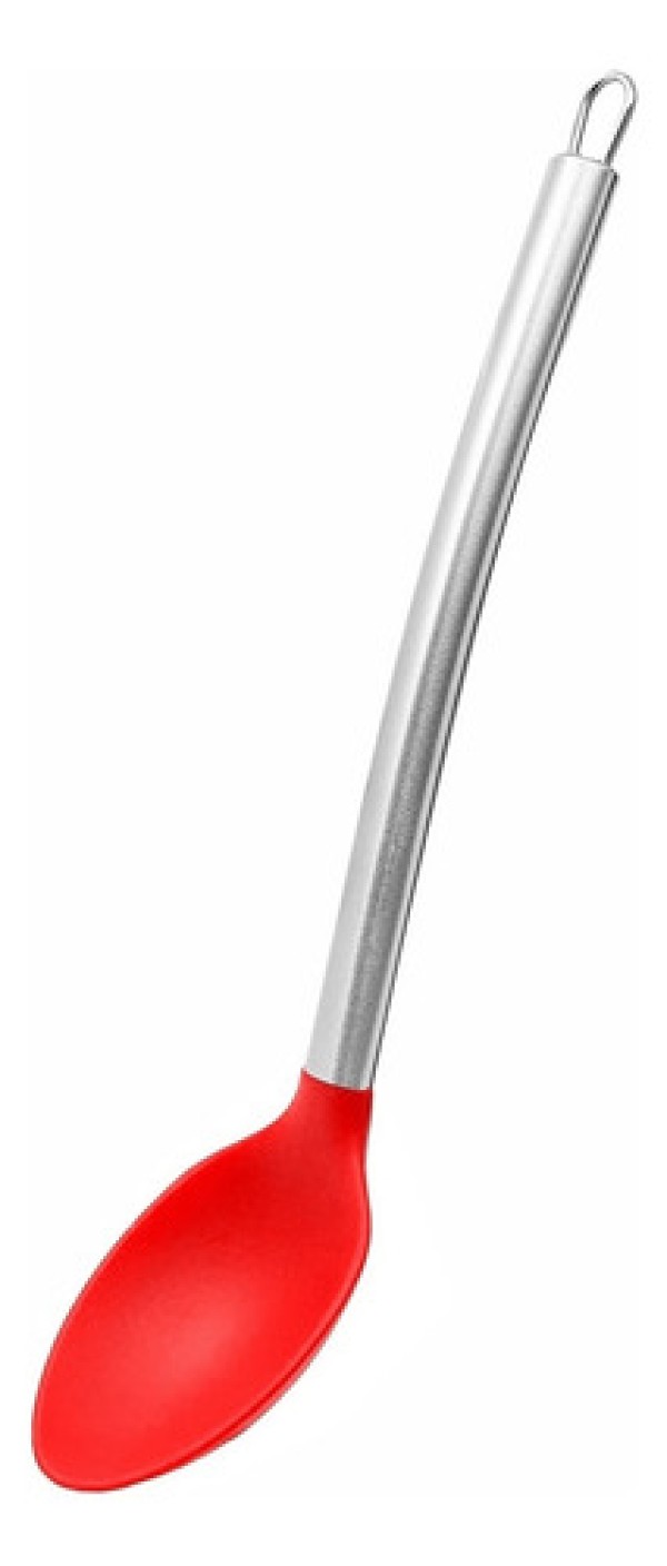 Colher para Arroz em Silicone com Cabo Inox - MIMO