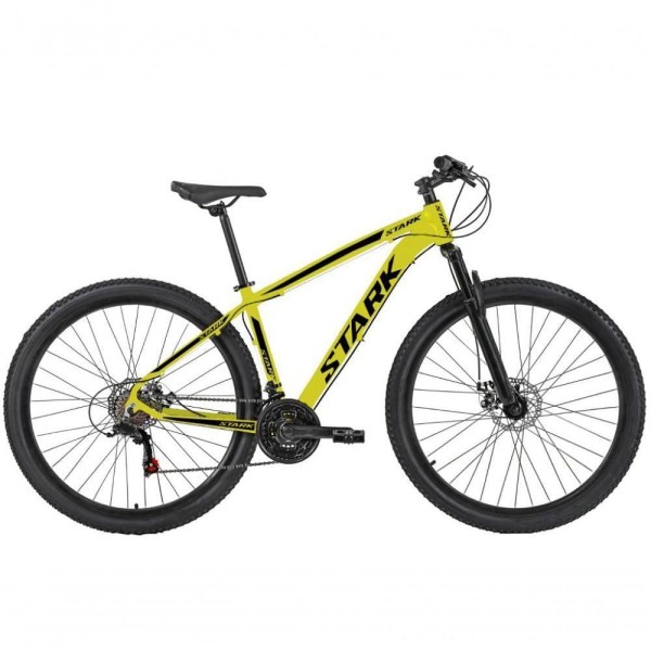 Encontraproduto.com.br - Bicicleta Aro 29 South Stark 24 Marchas Cambio Shimano Aluminio Freio A Disco - Amarelo - 19 Amarelo