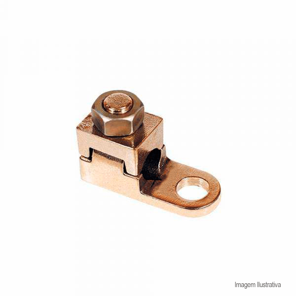 Encontraproduto.com.br - Terminal aperto botinha de pressão ta-50 50mm - intelli