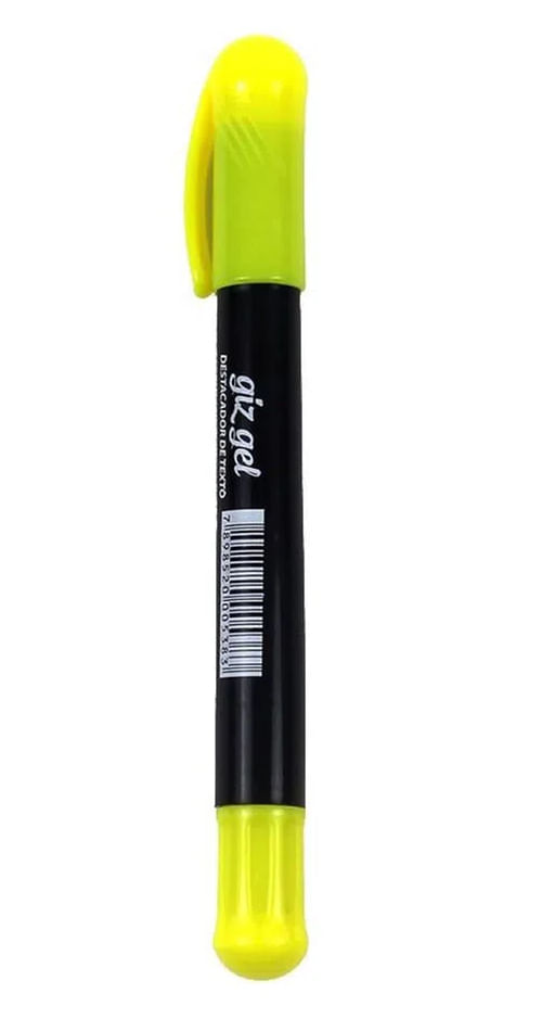 Marca Texto Gel Amarelo