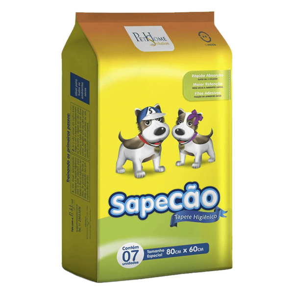 Encontraproduto.com.br - Tapete higiênico Sapecão 7 Unidades