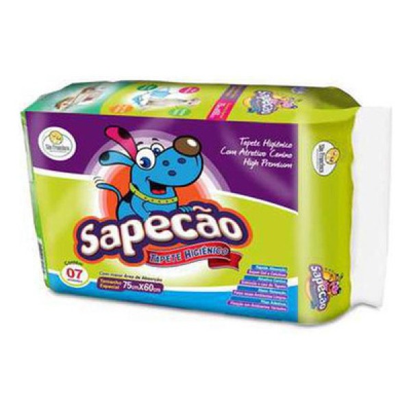 Encontraproduto.com.br - Tapete higiênico Sapecão 7 Unidades