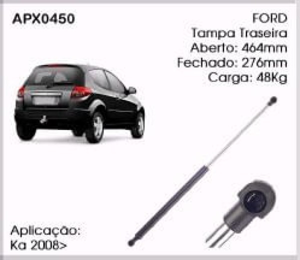 Encontraproduto.com.br - Mola Gas Ford Ka (Amortecedor Porta Malas)