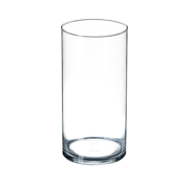 VASO VIDRO TUBO 15X30CM R.80-30092 INCOLOR