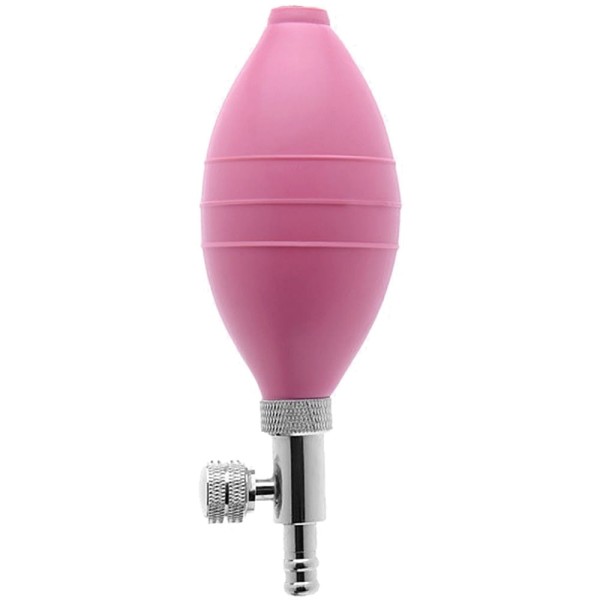 Encontraproduto.com.br - Pera com Válvula para Aparelho de Pressão Aneroide Rosa - unidade