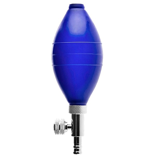 Encontraproduto.com.br - Pera com Válvula para Aparelho de Pressão Aneroide P.A. MED - Azul