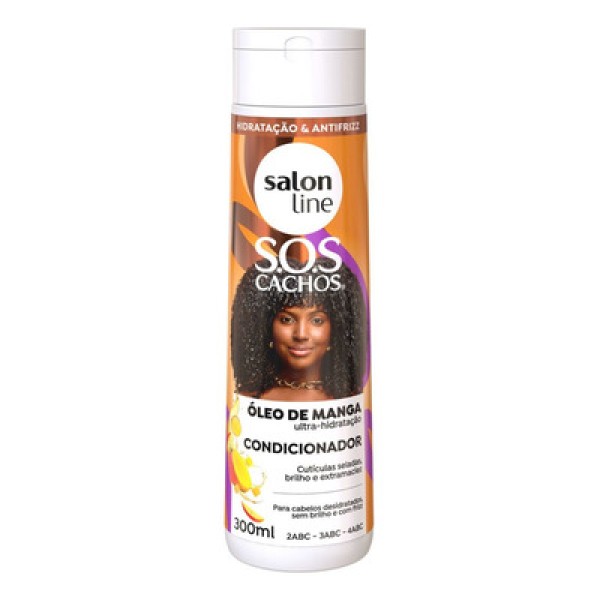 Encontraproduto.com.br - CONDICIONADOR SALON LINE SOS OLEO DE MANGA 300ML