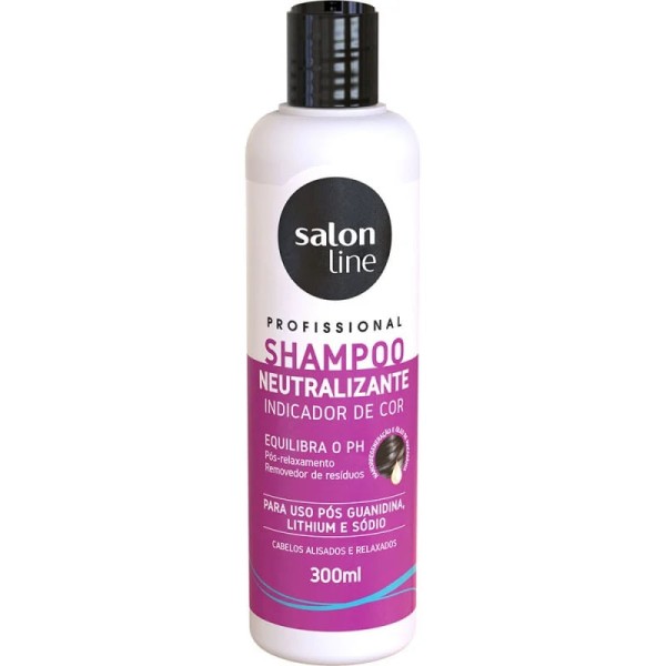 Encontraproduto.com.br - Shampoo Indicador De Cor Neutra 300ml Profissional Salon Line