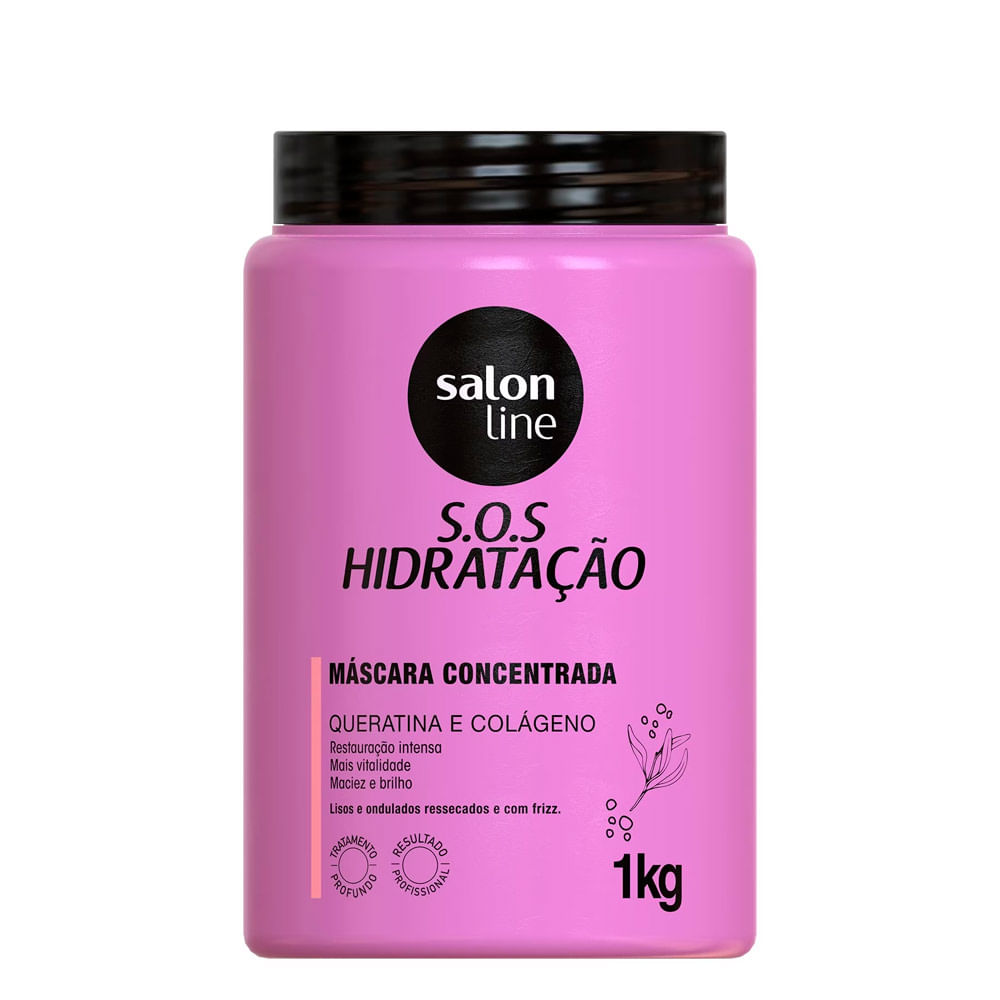 Encontraproduto.com.br - Máscara Capilar Salon Line Tô Podendo Bio Reconstrucao Fortalecedora 1Kg