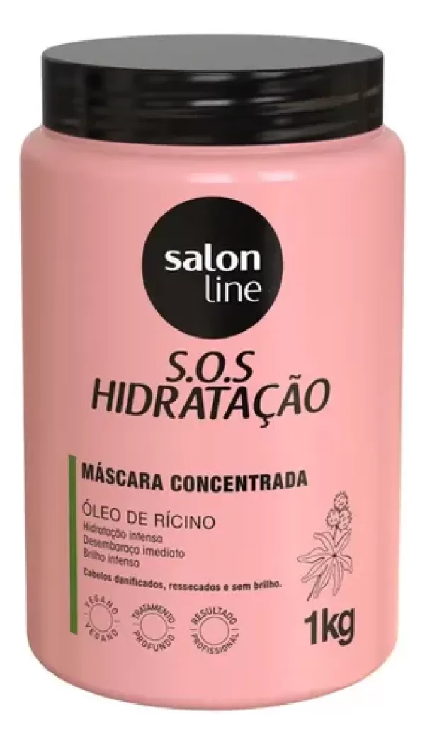 Máscara Capilar Salon Line S.O.S Hidratação Turbinada 1Kg