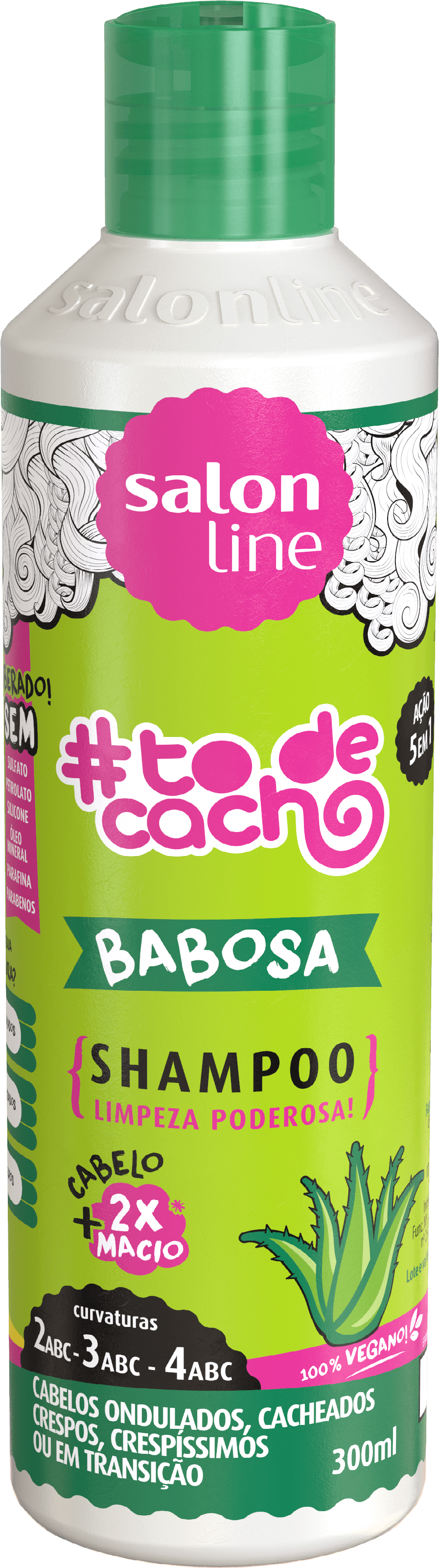 Encontraproduto.com.br - Shampoo Tratamento Baby Salon Line To Cacho 300Ml - Salon Line To De Cacho